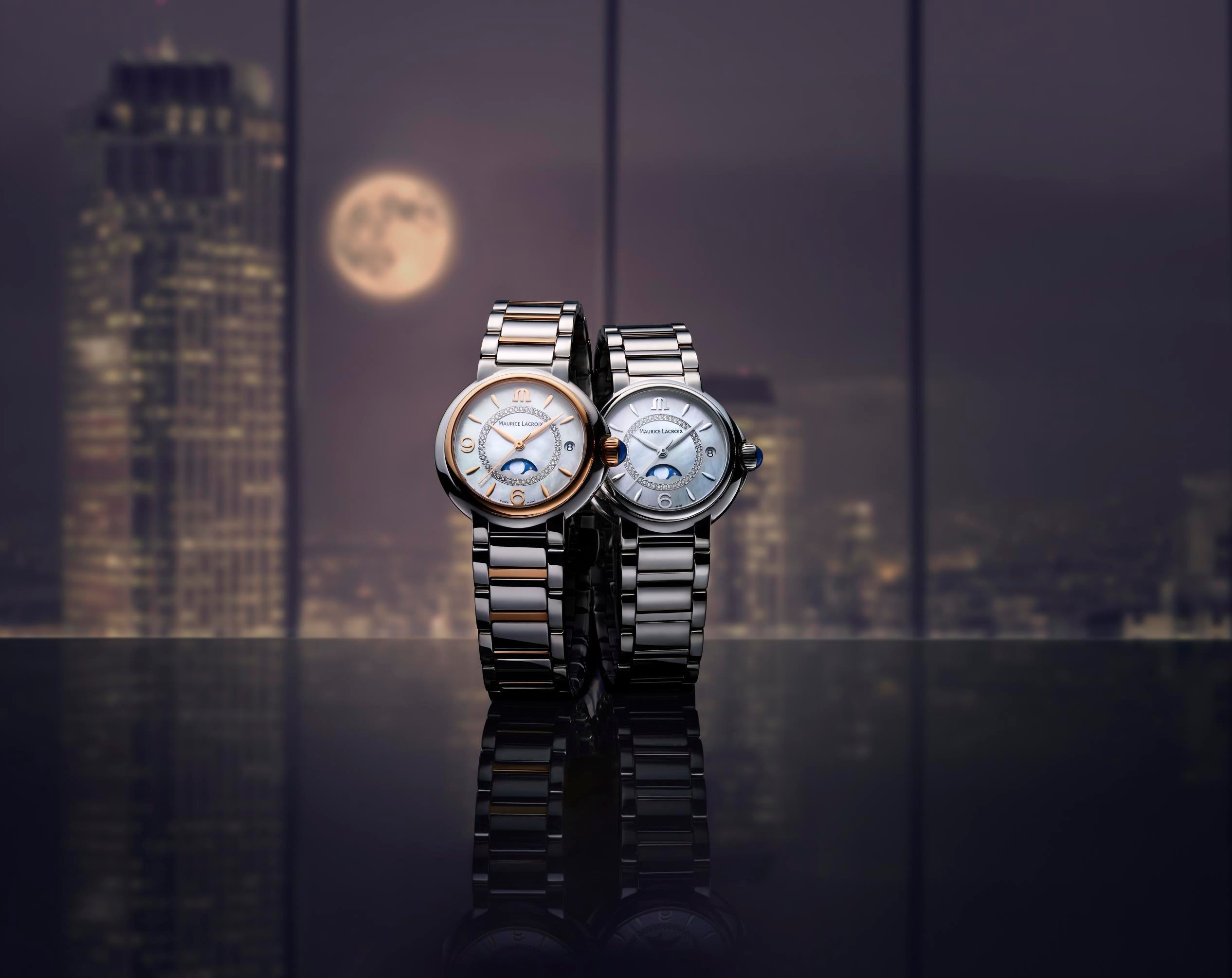 Maurice Lacroix Fiaba Moonphase Watch FA1084-PVP13-150-1 Image 2