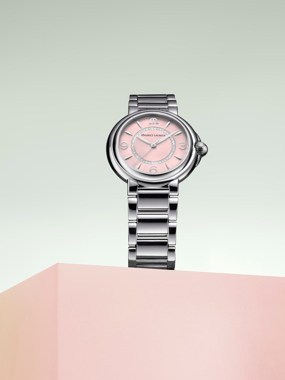 Maurice Lacroix Fiaba Pink Special Edition Watch FA1104-SS002-F20-1 Image 3