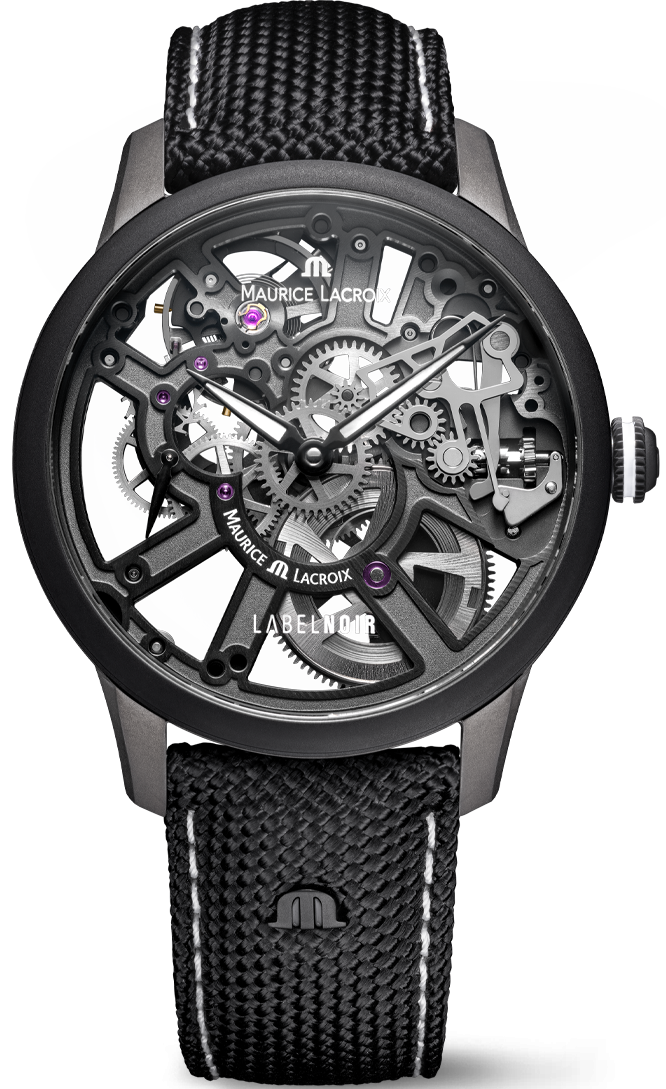 Maurice Lacroix Masterpiece Skeleton Label Noir Limited Edition Watch MP7228-DLB04-090-2 Image 1
