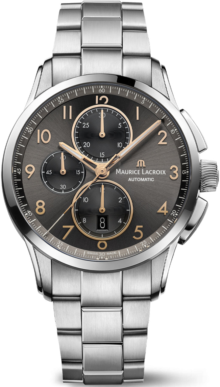 Maurice Lacroix Pontos Chronograph 43mm Watch PT6388-SS002-321-1 Image 1