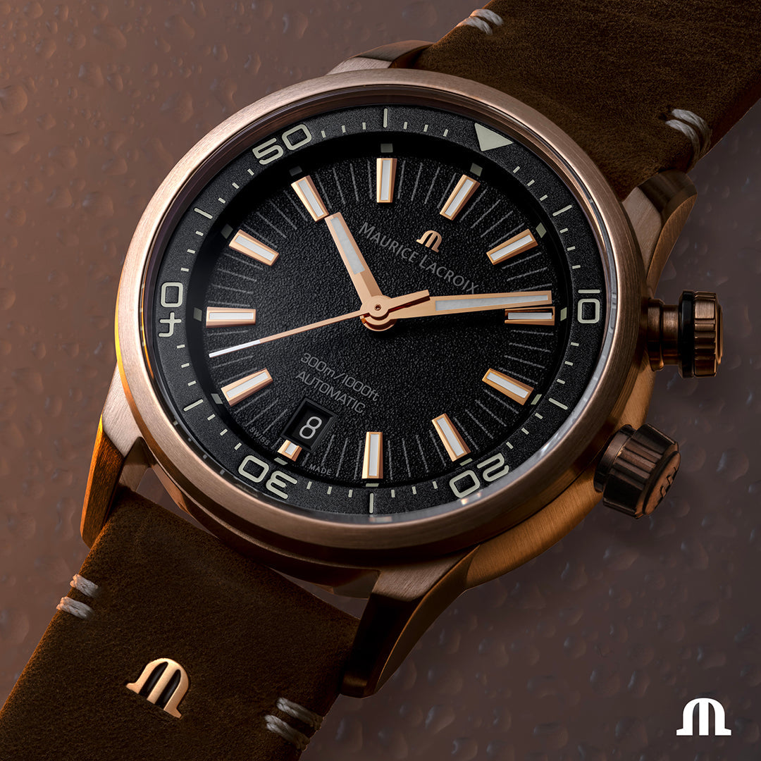 Maurice Lacroix Pontos S Diver Limited Edition Watch PT6248-BRZ01-330-3 Image 3