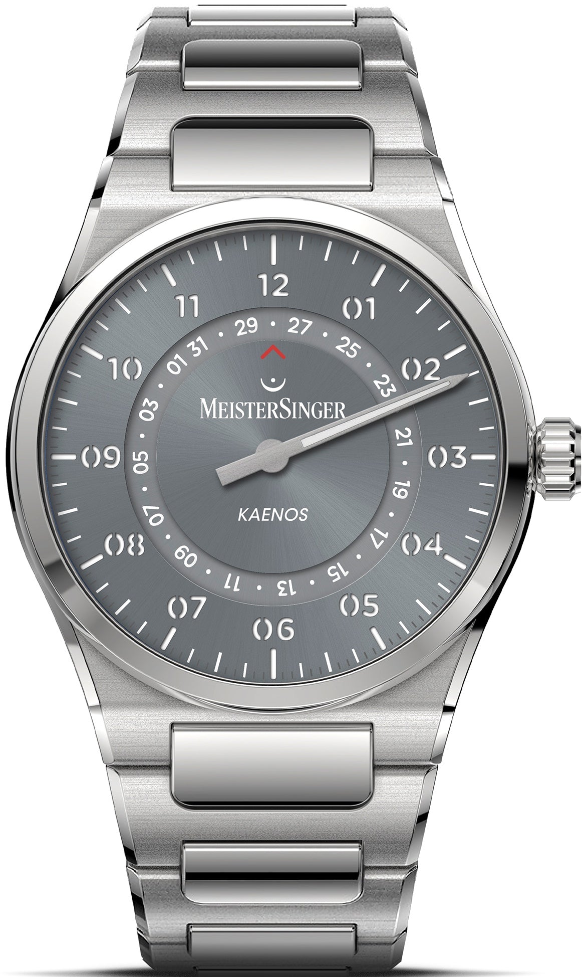MeisterSinger Kaenos Open Date Sunburst Grey Watch KSO927 Image 1