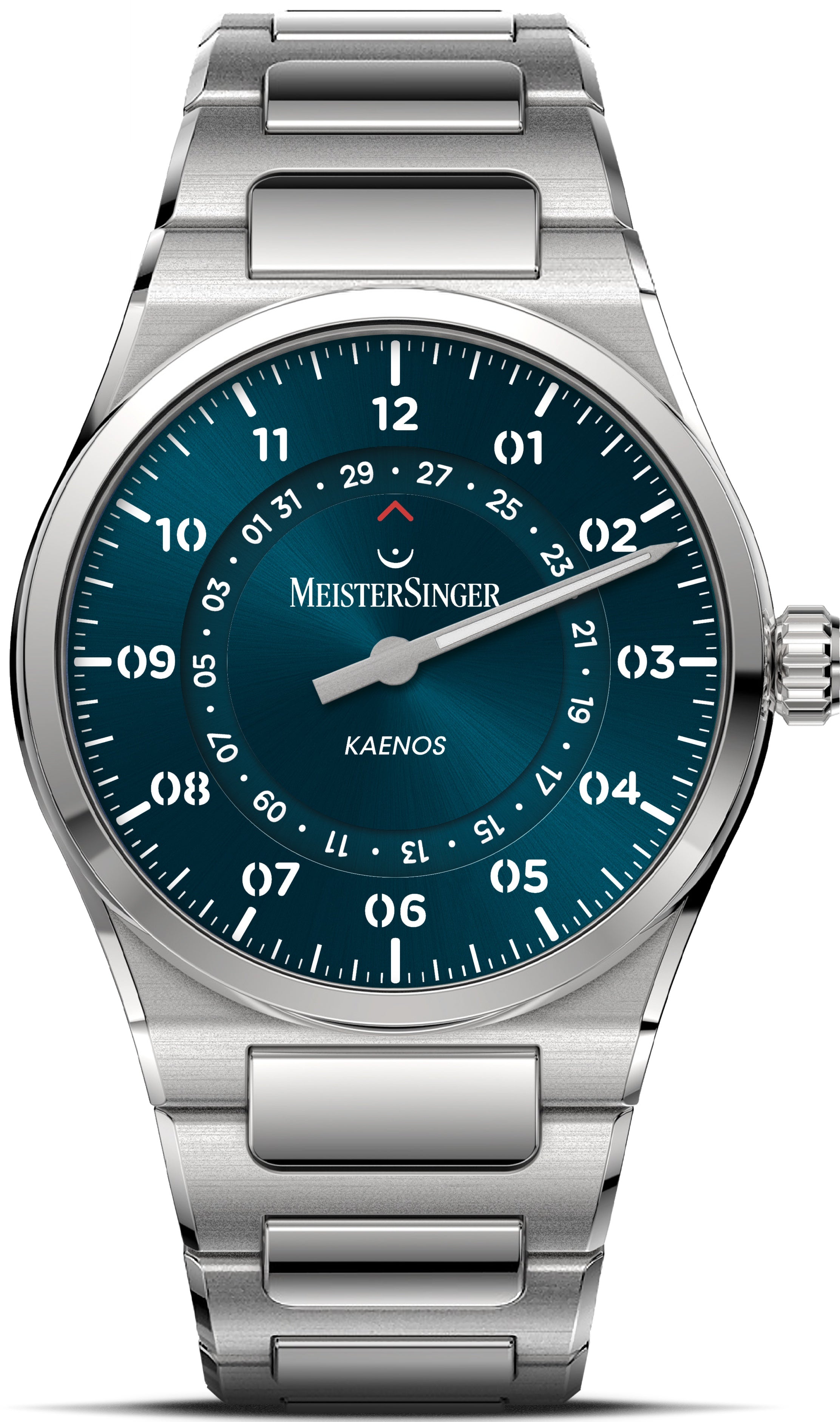 MeisterSinger Kaenos Open Date Sunburst Petrol Watch KSOD939 Image 1