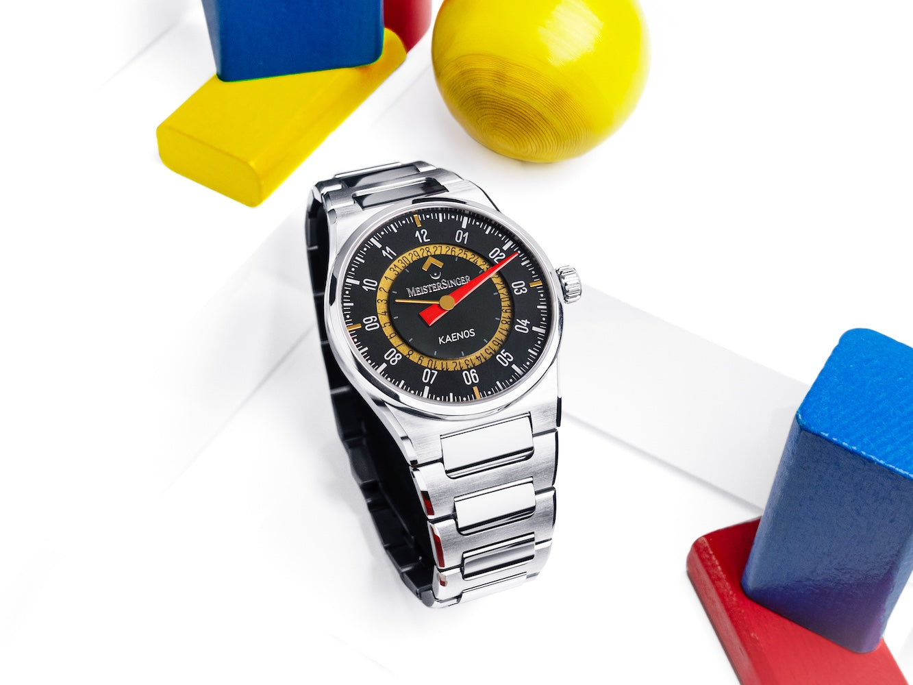 MeisterSinger Kaenos X Alain Silberstein Open Date Limited Edition Watch ED-KSOD-AS2025 Image 5