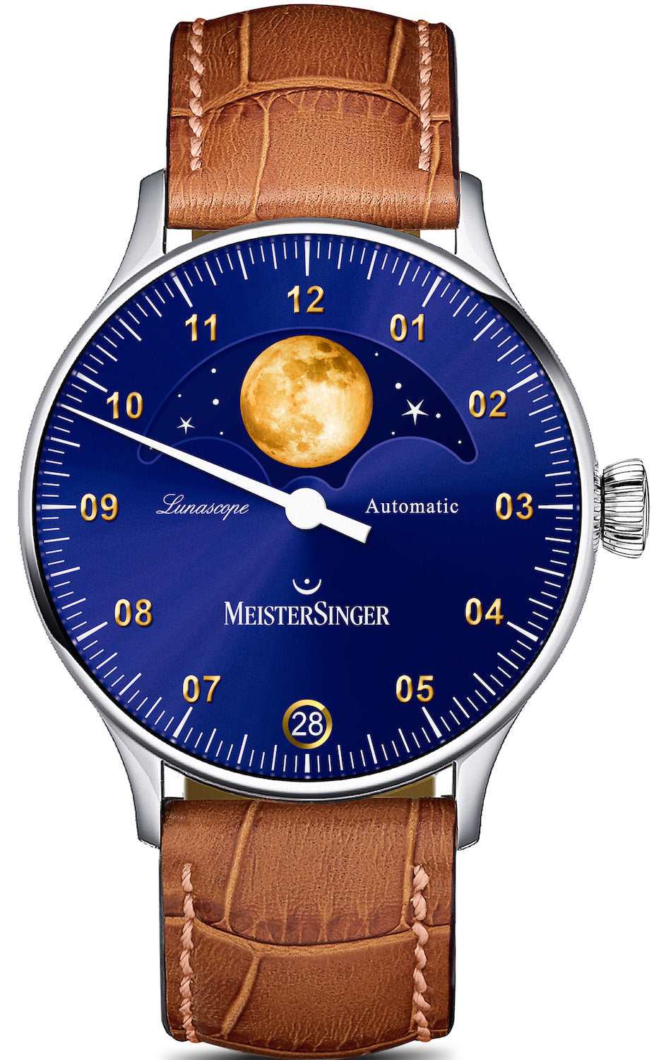 MeisterSinger Lunascope Watch LS908G Image 1