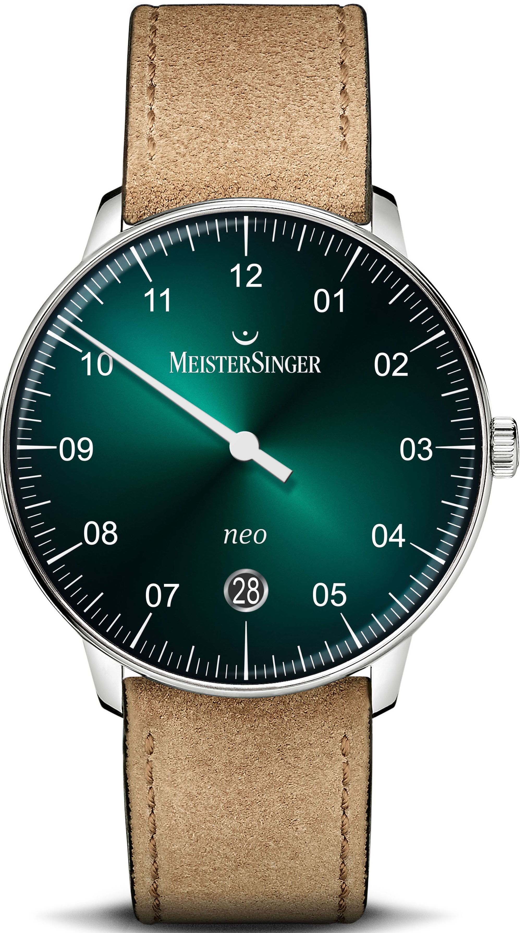 MeisterSinger Neo 36 Green Sunburst NE919D Image 1