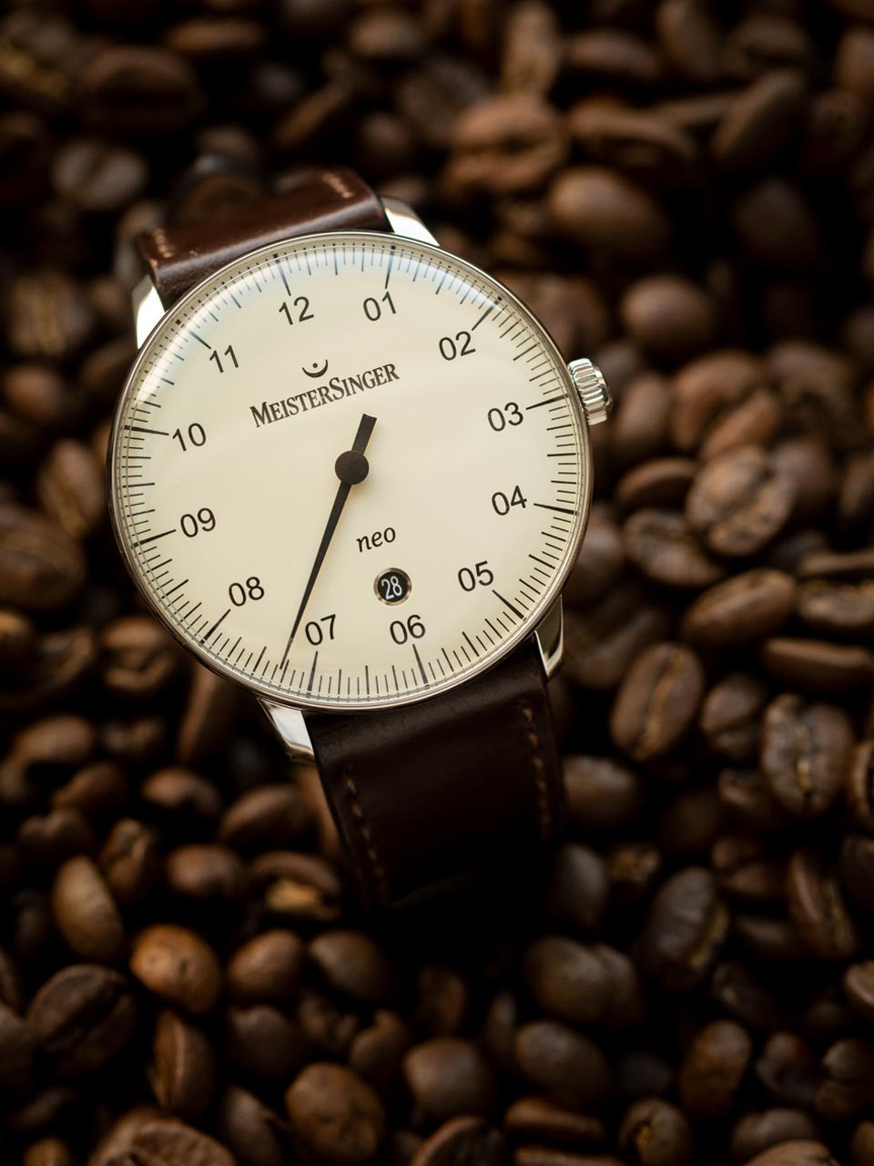 MeisterSinger Neo Plus Suede Brown NE403 Image 5