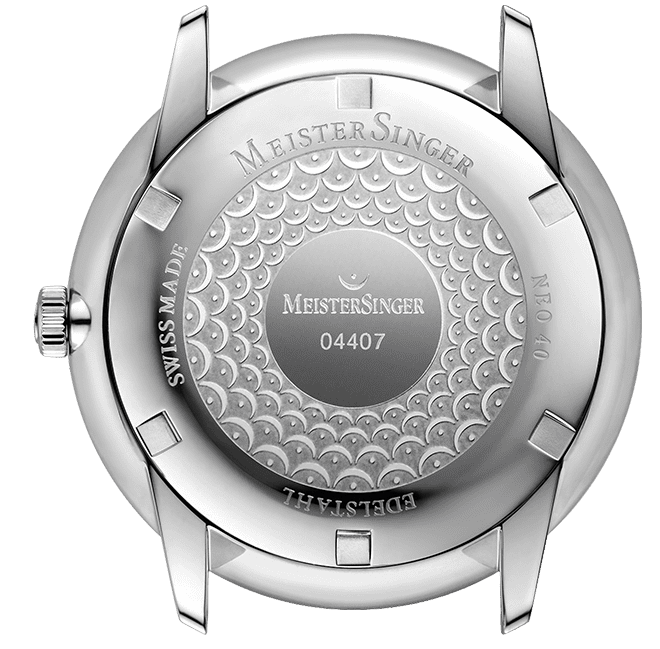MeisterSinger Neo Plus Suede Grey NE408 Image 2