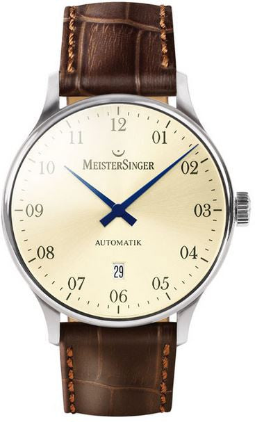 MeisterSinger Pangaea 2Z PM203 Croco Print Brown Image 1