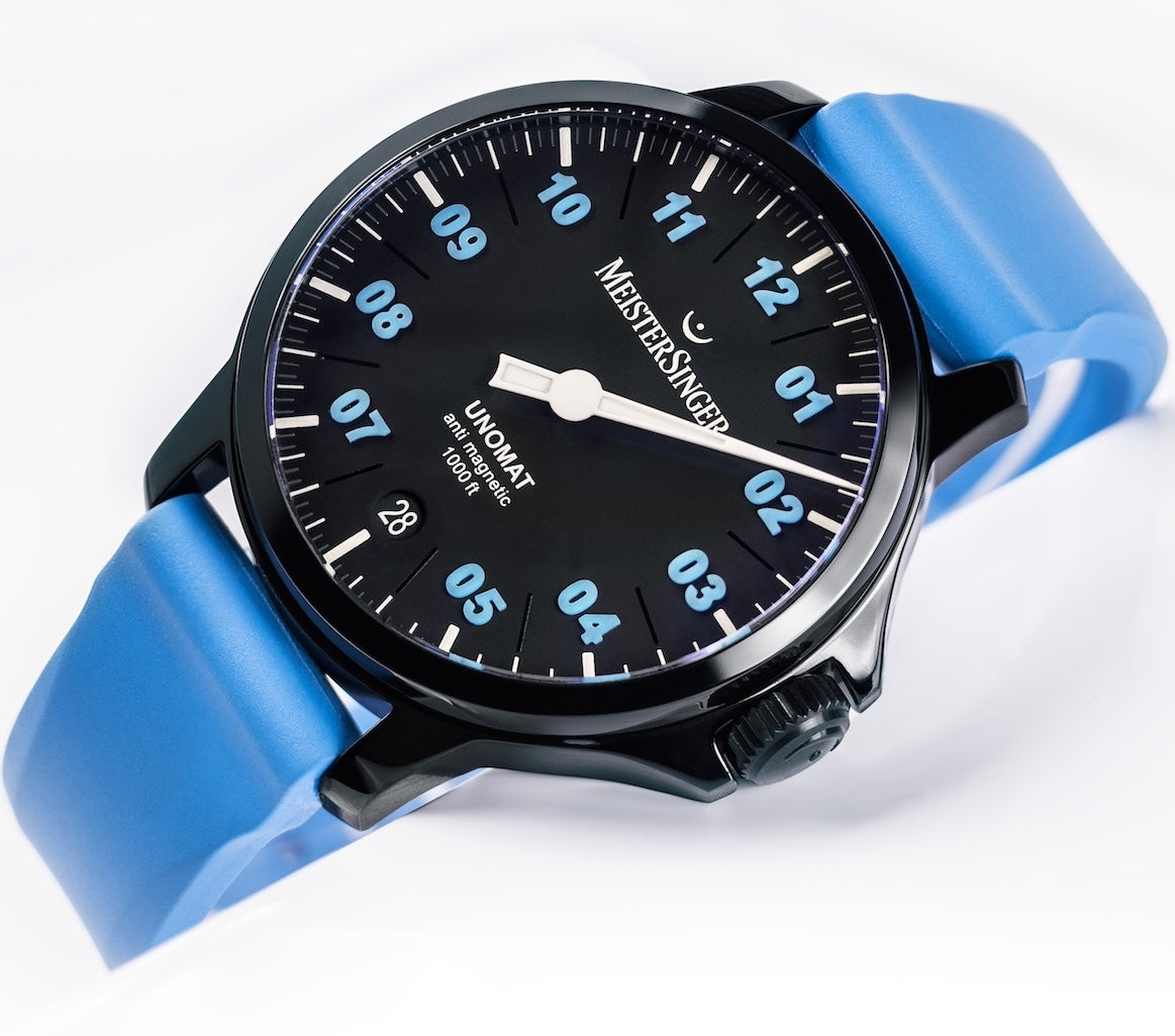 MeisterSinger Unomat Summer Edition Limited Edition Watch ED-UN902BLUBL Image 2
