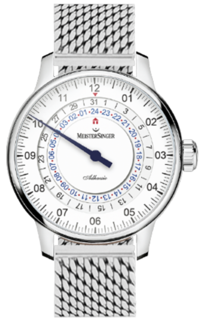 MeisterSinger Watch Adhaesio Milanaise Bracelet AD901 MILANAISE BRACELET Image 1