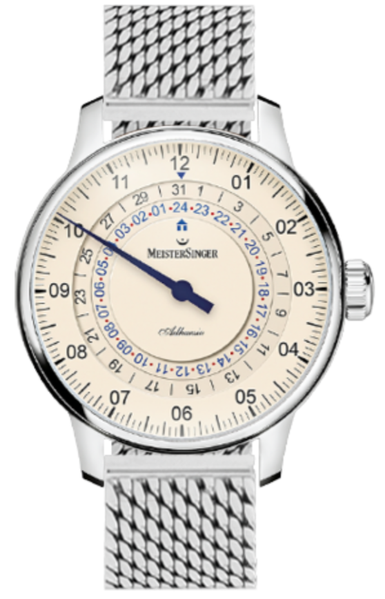 MeisterSinger Watch Adhaesio Milanaise Bracelet AD903 MILANAISE BRACELET Image 1
