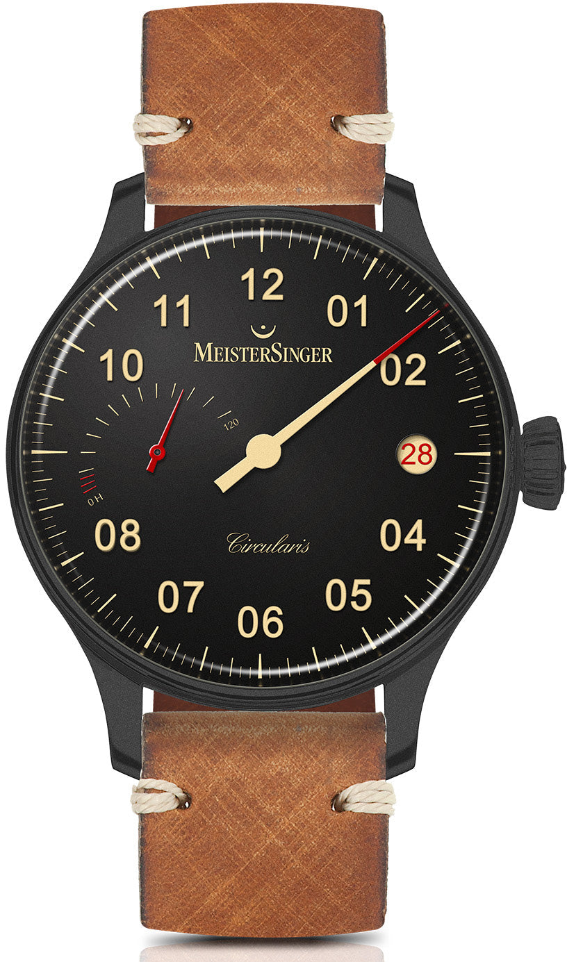 MeisterSinger Watch Circularis Power Reserve Blackline CCP302BL Image 1