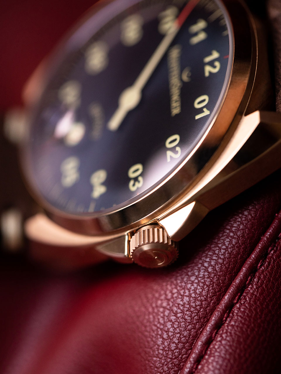 Meistersinger Watch Metris Bronze Line ME917BR Image 7