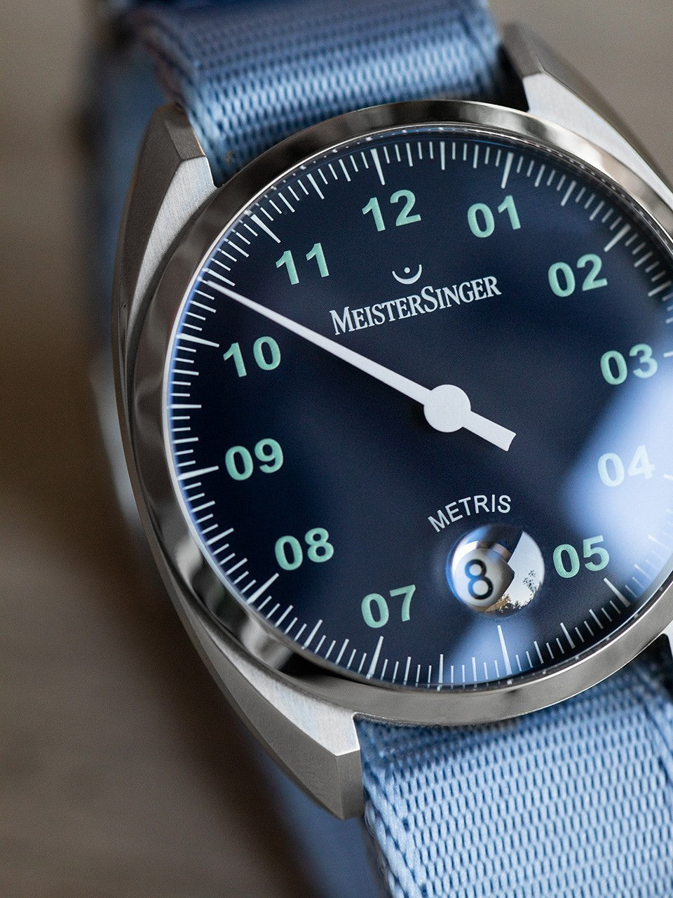 MeisterSinger Watch Metris Nato ME908 Image 3