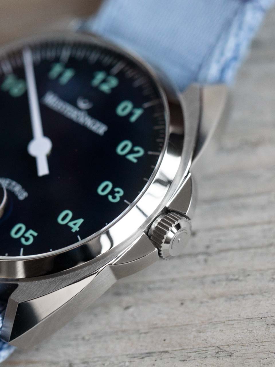 MeisterSinger Watch Metris Nato ME908 Image 5