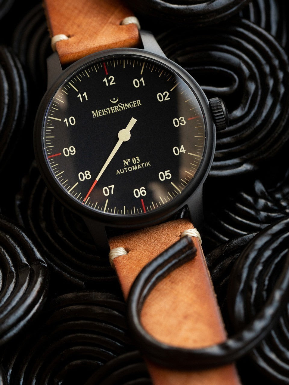 MeisterSinger Watch N. 03 Blackline AM902BL Image 6