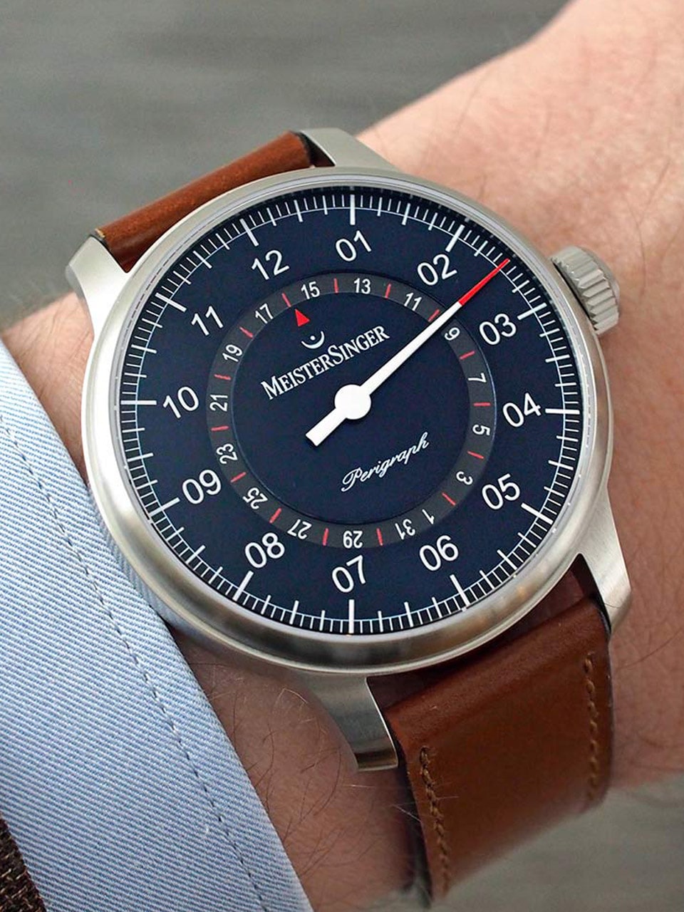 MeisterSinger Watch Perigraph AM10Z17B Image 4