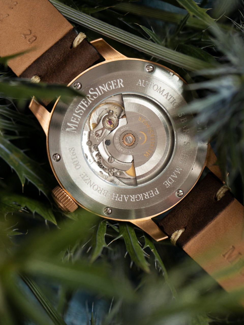 Meistersinger Watch Perigraph Bronze Line AM1017BR Image 3