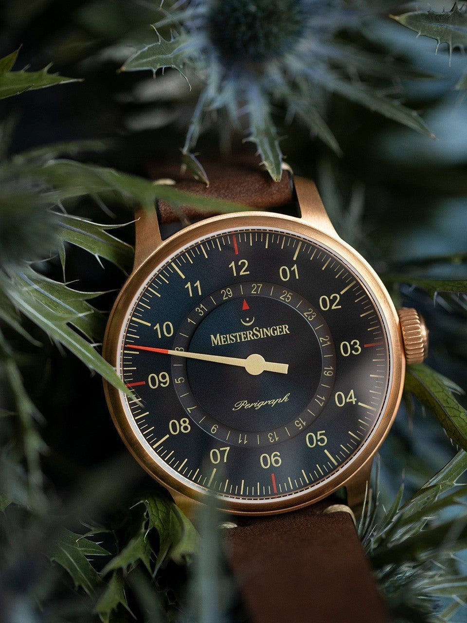 Meistersinger Watch Perigraph Bronze Line AM1017BR Image 4