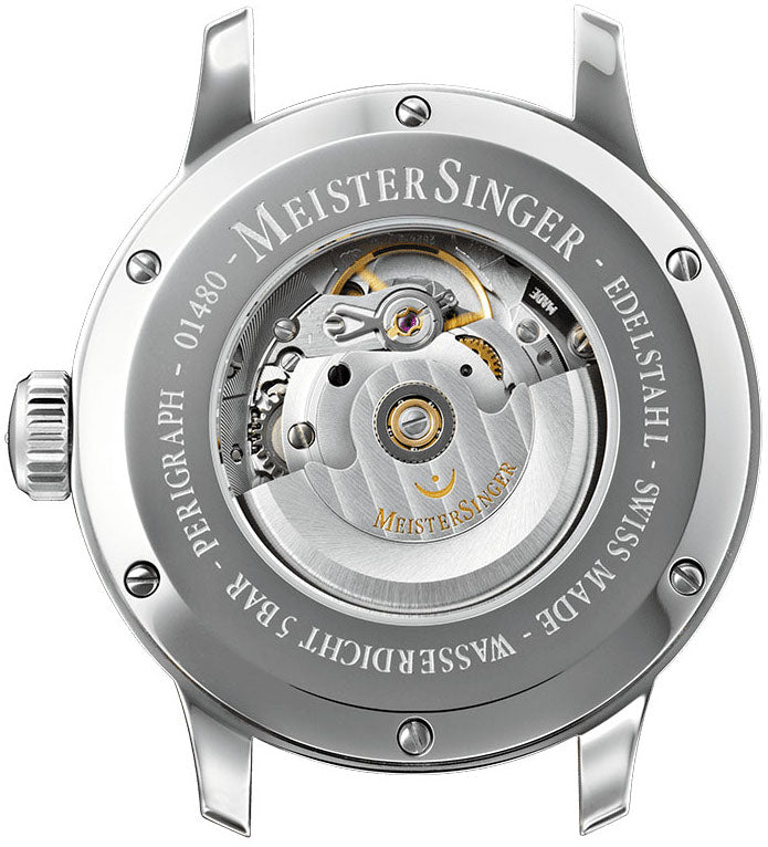 MeisterSinger Watch Perigraph Burgundy AM1002R Image 2