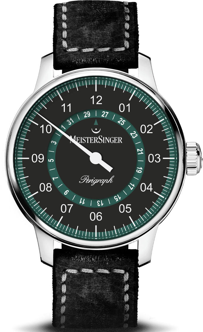 MeisterSinger Watch Perigraph Green AM1002P Image 1