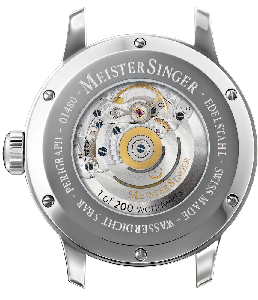 MeisterSinger Watch Perigraph Mellow Yellow Limited Edition S-AM1025 Image 2