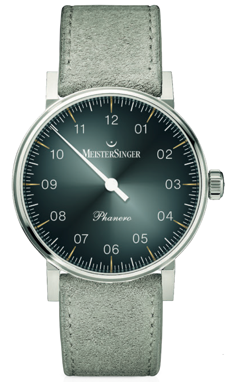 MeisterSinger Watch Phanero Anthracite Fume PH307D Image 1