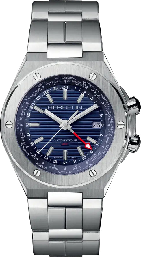 Herbelin Watch Cap Camarat GMT 1445/B15