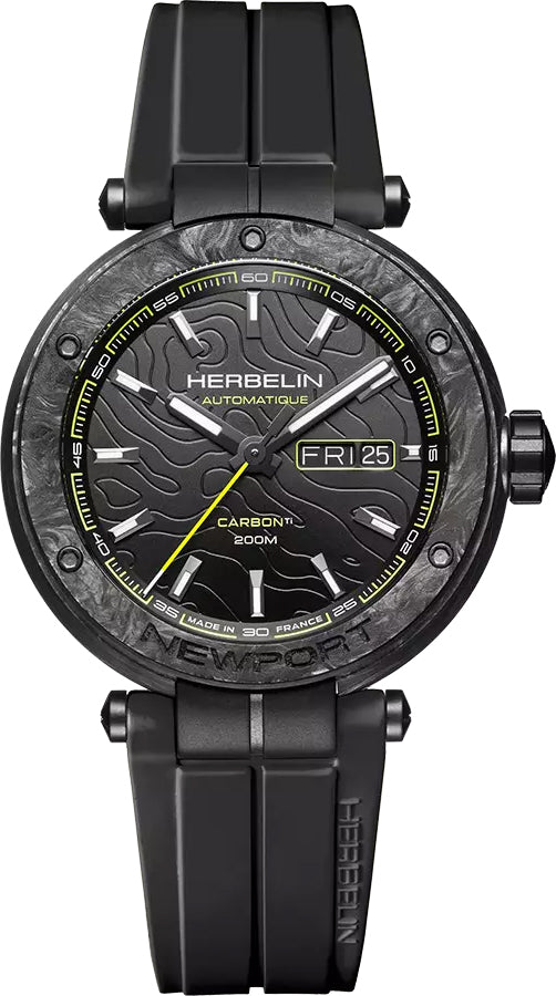 Herbelin Watch Newport Carbon Titanium 1788CTN14CA