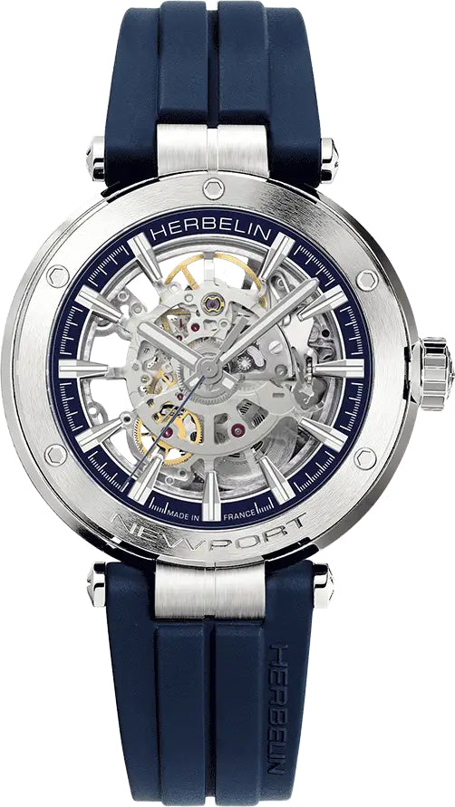 Herbelin Watch Newport Skeleton 1868SQ15CB