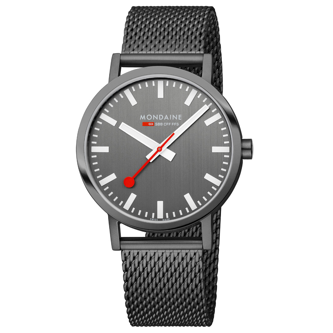 Mondaine Anthracite Classic Watch A660.30360.81SBM Image 3