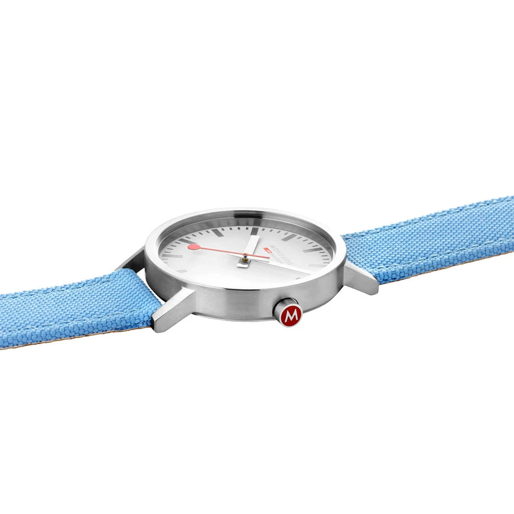 Mondaine Classic 40mm Modern Blue D A660.30360.17SBQ Image 4