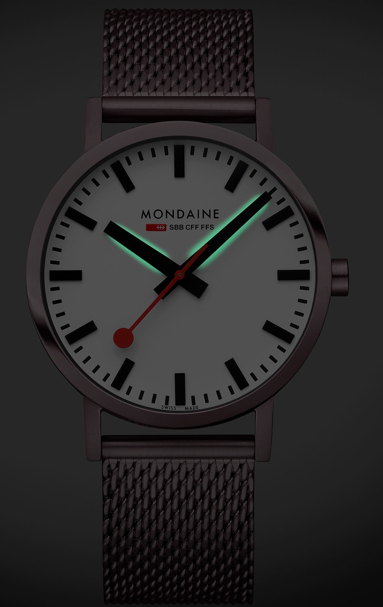Mondaine Classic 40mm Watch MDN-522 Image 7