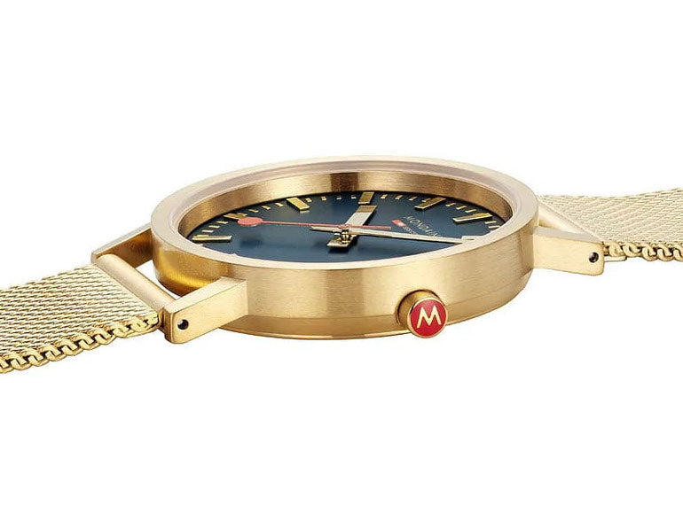 Mondaine Classic Deep Ocean Blue Watch A660.30314.40SBM Image 3