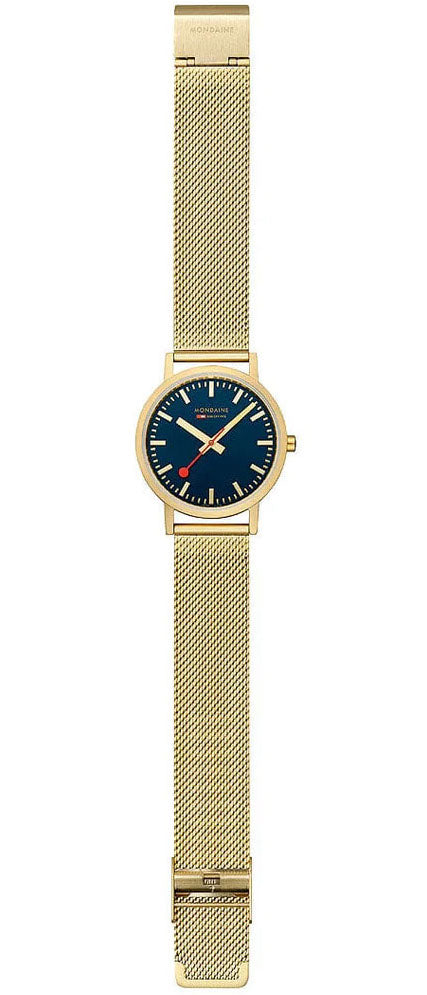 Mondaine Classic Deep Ocean Blue Watch A660.30314.40SBM Image 4