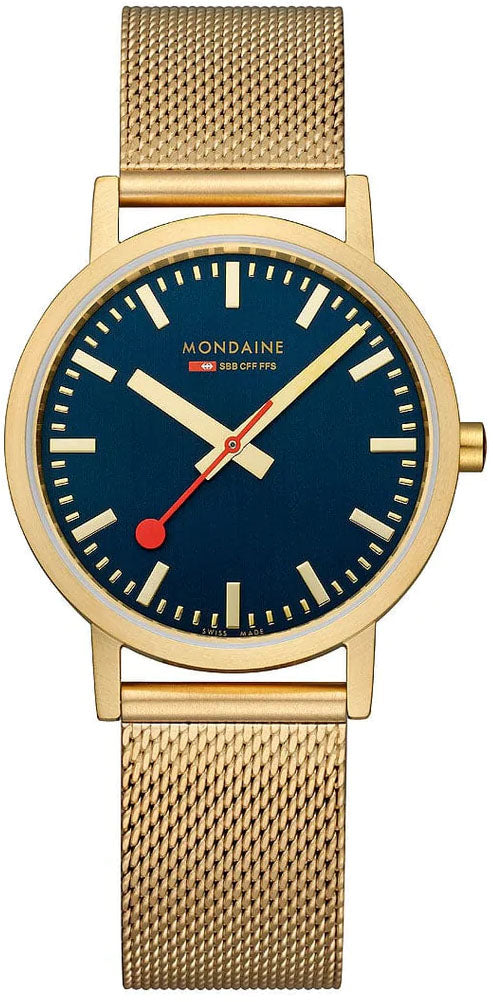 Mondaine Classic Deep Ocean Blue Watch A660.30314.40SBM Image 5