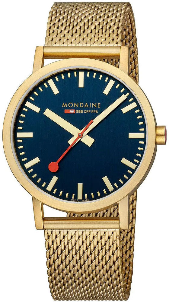 Mondaine Classic Deep Ocean Blue Watch A660.30360.40SBM Image 1