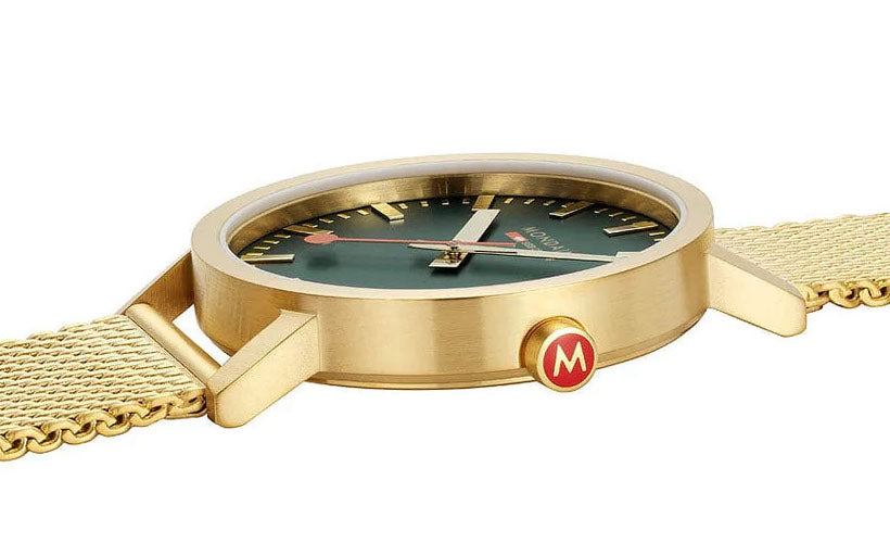 Mondaine Classic Forest Green Watch A660.30360.60SBM Image 3