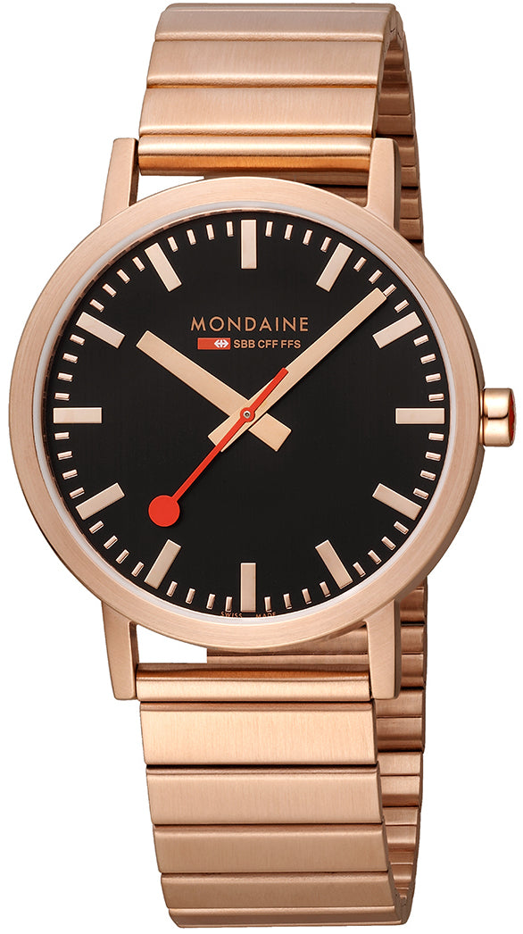 Mondaine Classic Rose Gold Watch MDN-382 Image 1
