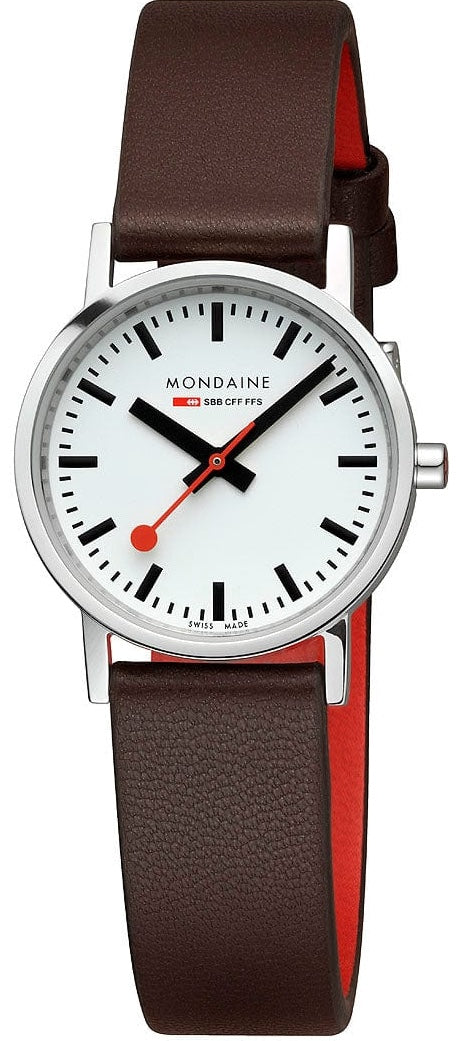 Mondaine Classic Vegan Grape Leather Watch A658.30323.11SBGV Image 1