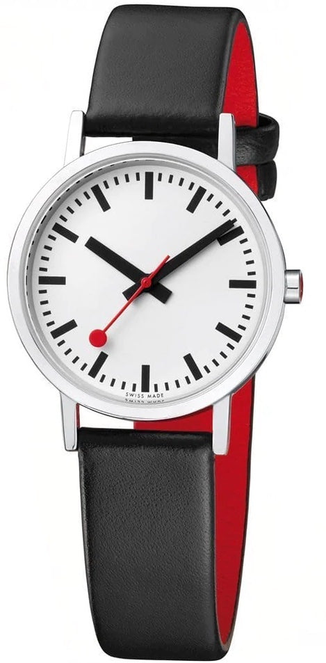 Mondaine Classic Vegan Pure Grape Leather Watch A658.30323.16OMV Image 1