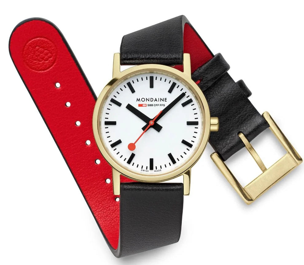 Mondaine Classic White Ladies Watch MDN-486 Image 2
