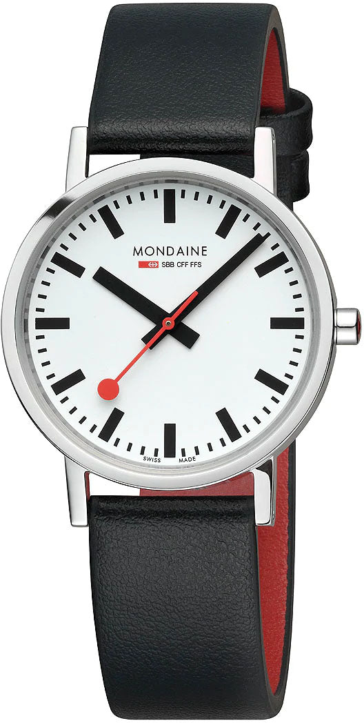 Mondaine Classic White Watch A660.30314.11SBBV Image 1