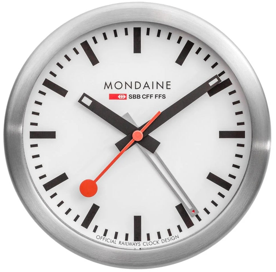 Mondaine Clock Alarm Aluminium Watch MDN-483 Image 1