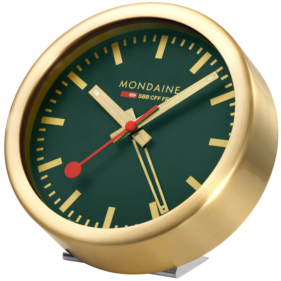 Mondaine Clock Alarm Forest Green A997.MCAL.66SBG Image 3