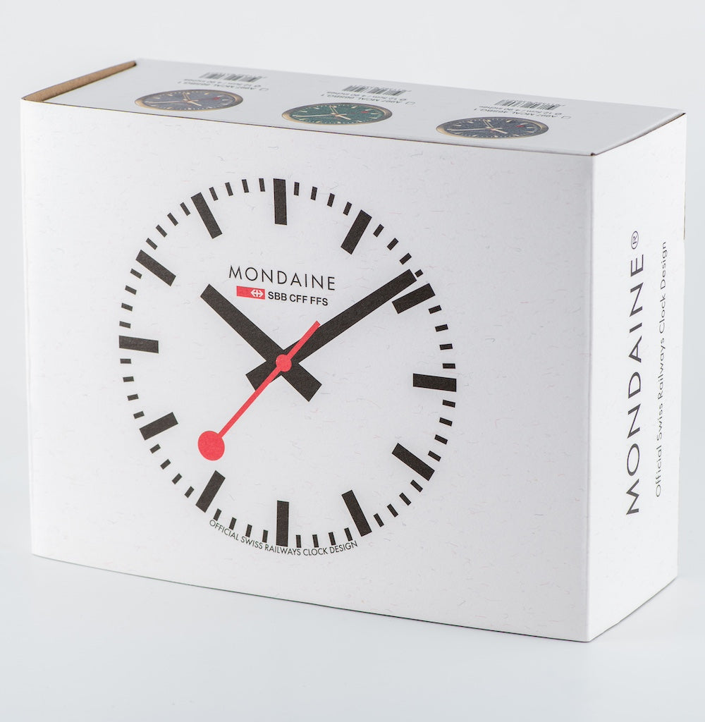 Mondaine Clock Alarm Good Gray Watch A997.MCAL.86SBG Image 4