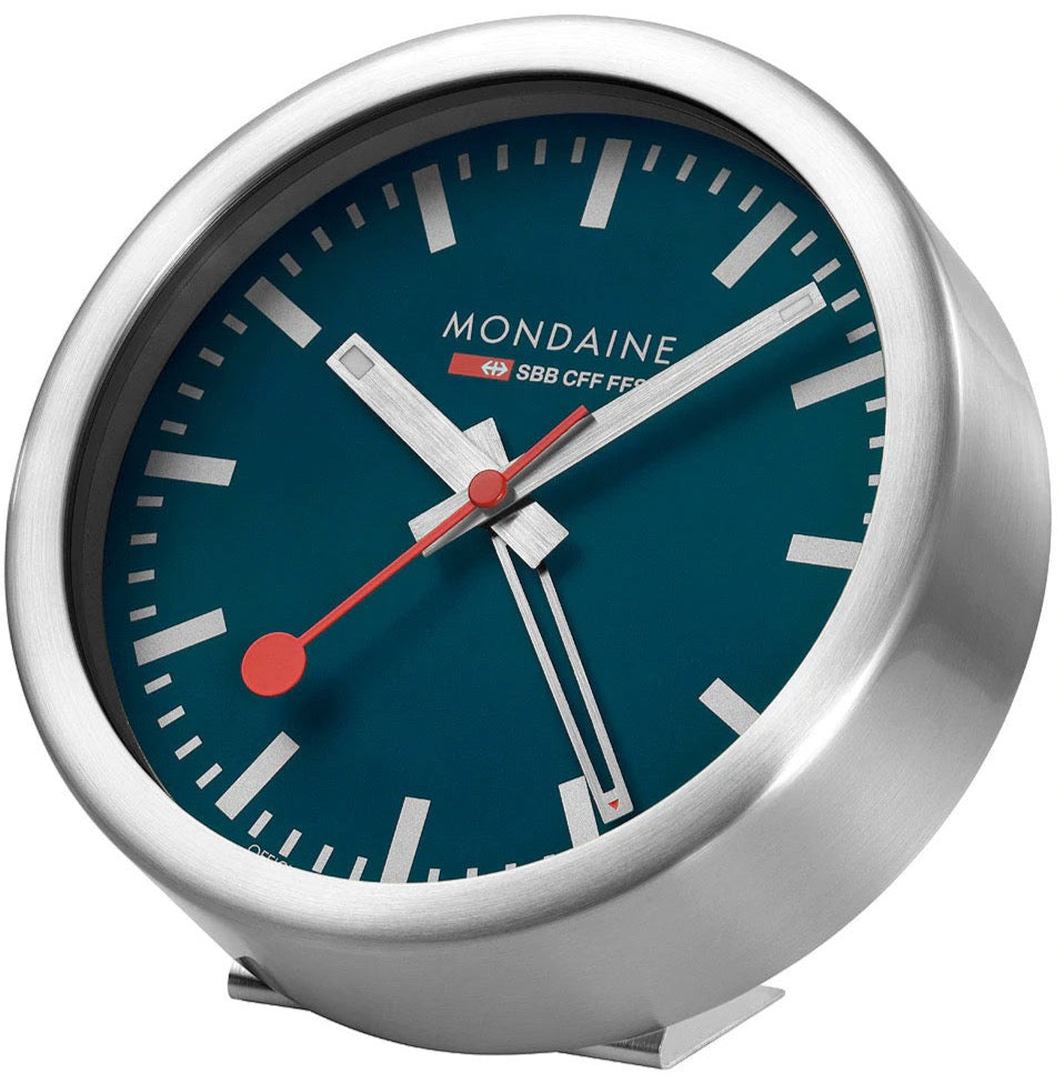Mondaine Clock Deepest Blue D A997.MCAL.46SBV Image 1