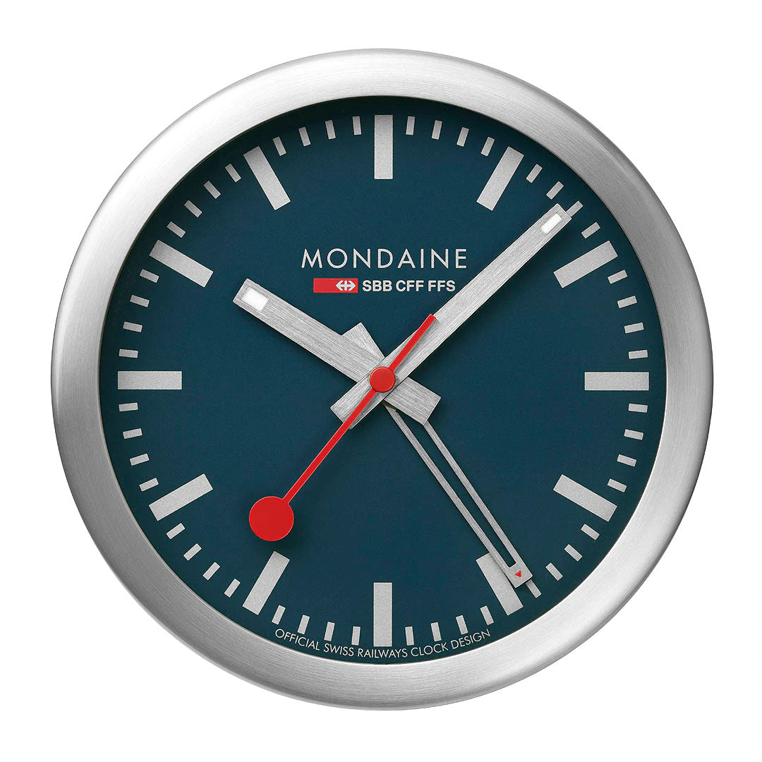 Mondaine Clock Deepest Blue D A997.MCAL.46SBV Image 2