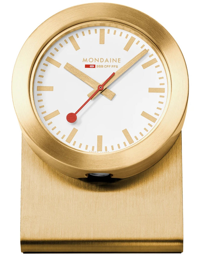 Mondaine Clock Magnet Golden Watch A660.30318.82SBG Image 2